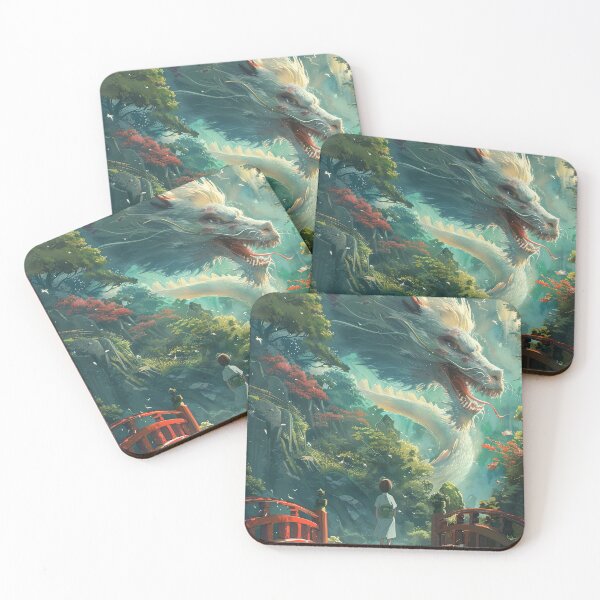 Item preview, Anime Japanese of The Great Dragon Landscape designed and sold by SamuraiSwords.