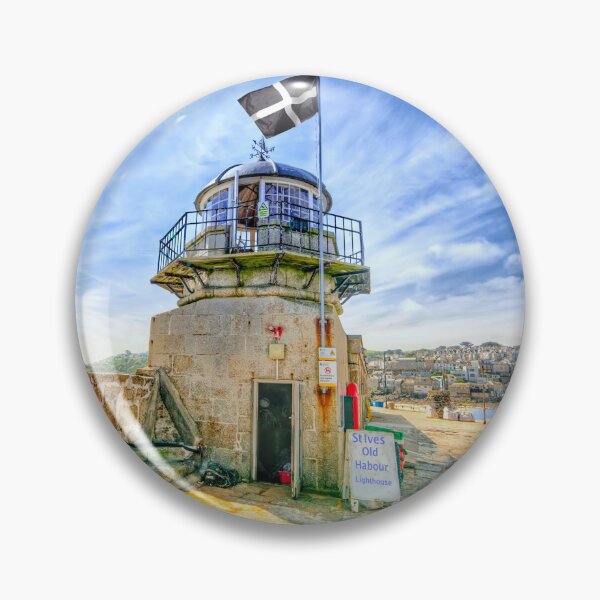 Item preview, Old Lighthouse St Ives Cornwall designed and sold by Alisonchambers2.