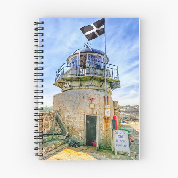Item preview, Old Lighthouse St Ives Cornwall designed and sold by Alisonchambers2.