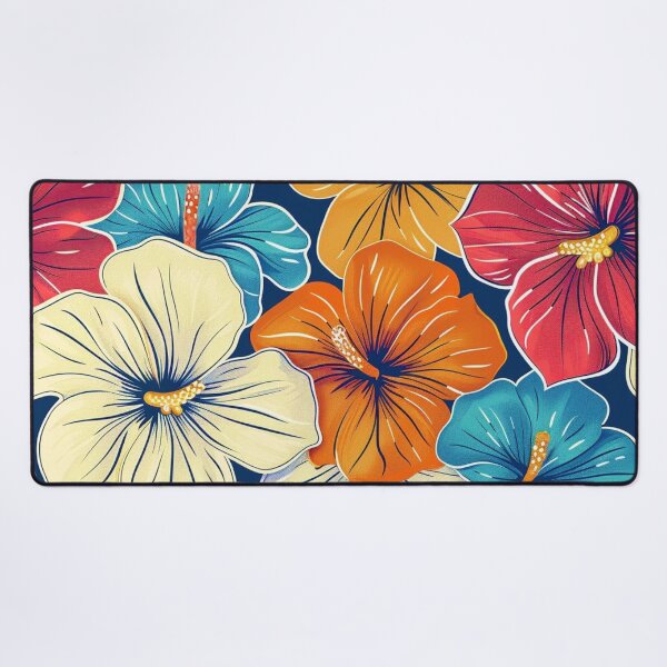 Item preview, Polynesian Flower Pattern designed and sold by Myra365Art.