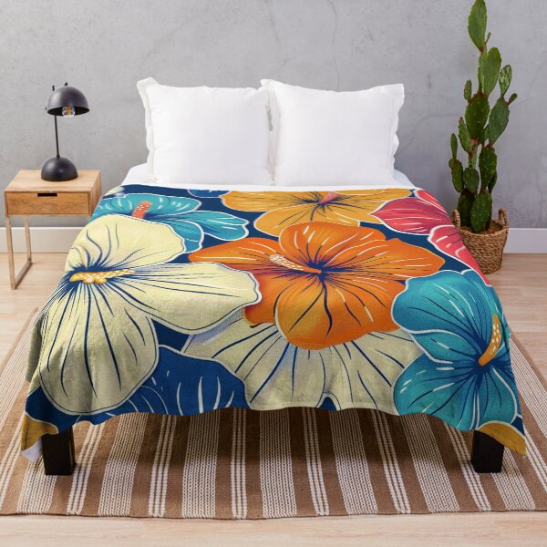 Item preview, Polynesian Flower Pattern designed and sold by Myra365Art.