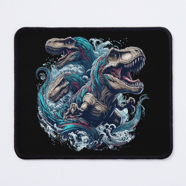 Item preview, Roaring T-Rex Trio Dinosaur Gift designed and sold by Pineapple-Tree.