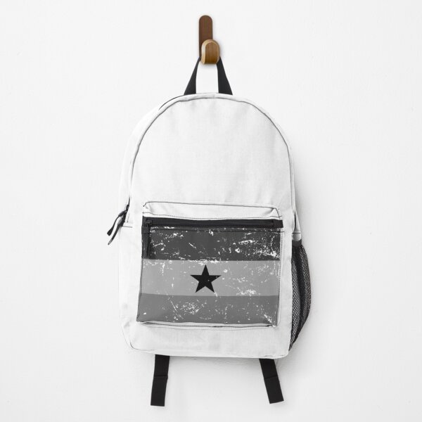 Item preview, Ghana black and white flag vintage effect designed and sold by Starstacks.