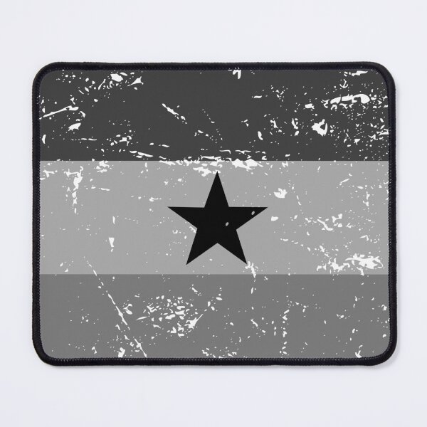 Item preview, Ghana black and white flag vintage effect designed and sold by Starstacks.