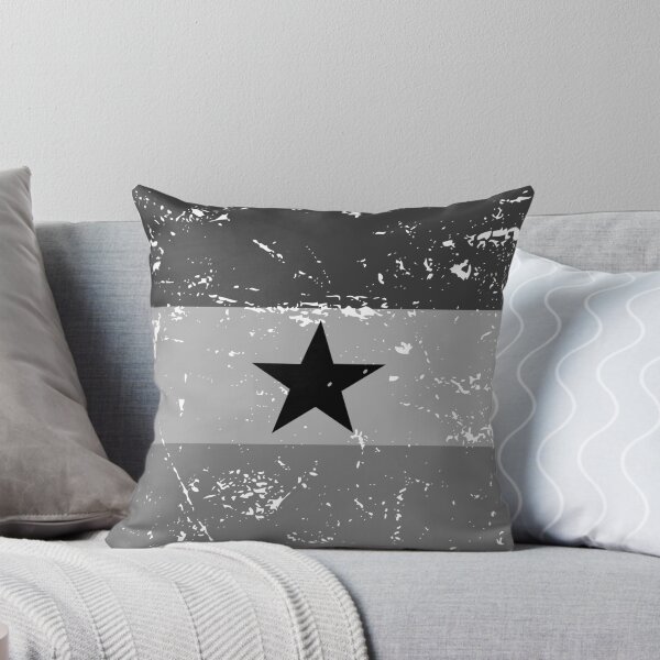Item preview, Ghana black and white flag vintage effect designed and sold by Starstacks.