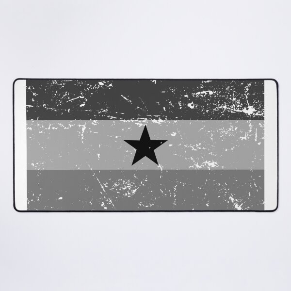 Item preview, Ghana black and white flag vintage effect designed and sold by Starstacks.