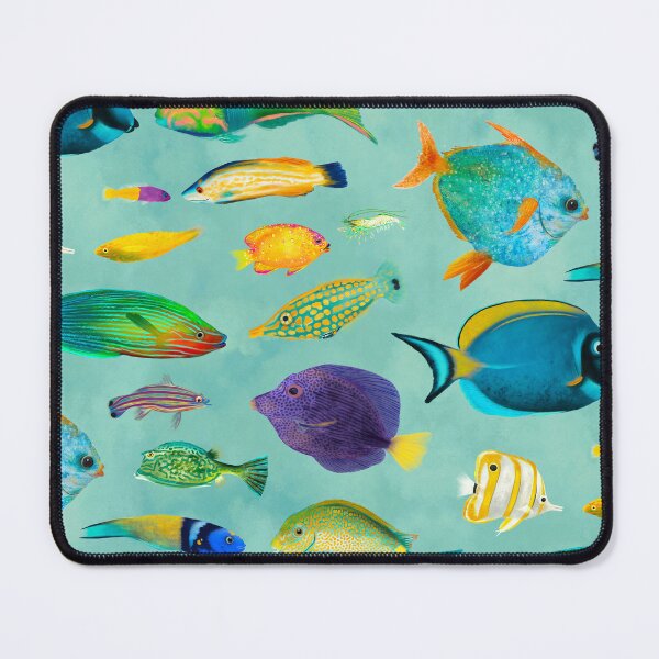 Item preview, Hello fish - tidepool designed and sold by Katherine Quinn Illustration.