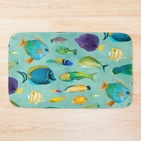 Item preview, Hello fish - tidepool designed and sold by Katherine Quinn Illustration.