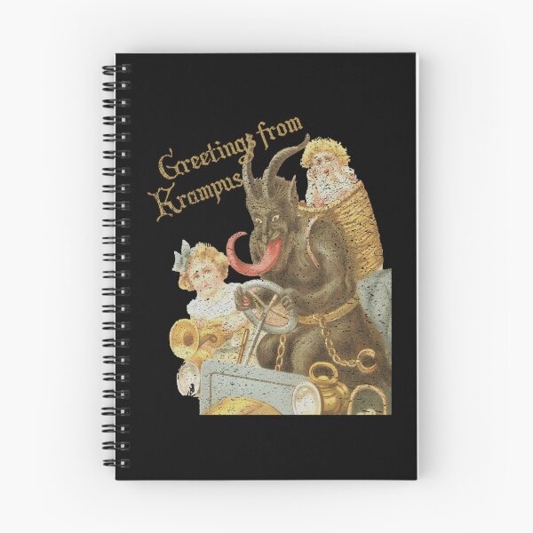 Item preview, 392 Greetings From Krampus Victorian Christmas Demon	 designed and sold by ibpeiaunzr77.