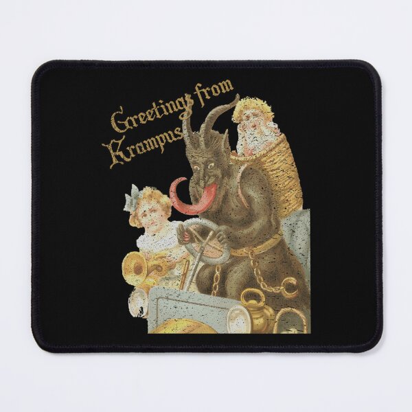 Item preview, 392 Greetings From Krampus Victorian Christmas Demon designed and sold by ibpeiaunzr77.