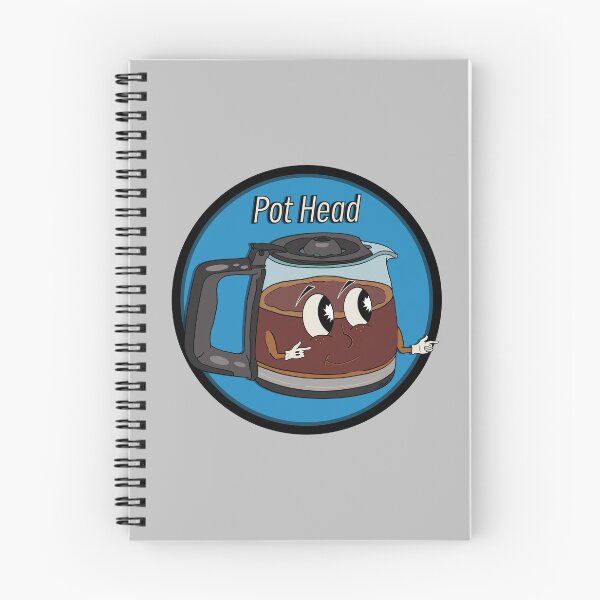 Item preview, Mr. Pot Head - Coffee - Circle Logo designed and sold by BubbleDesigns4U.