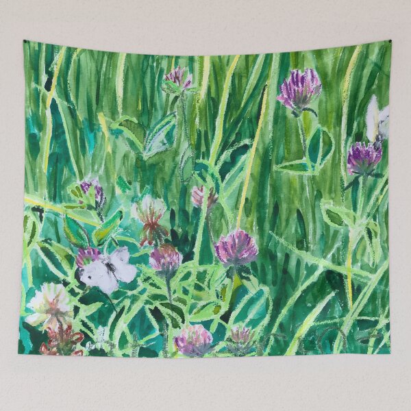 Item preview, Butterflies Among the Clover designed and sold by Catherine Holland.