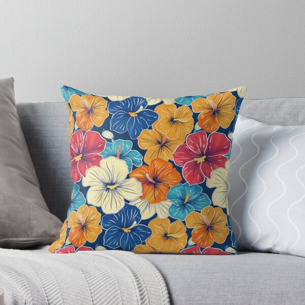 Item preview, Polynesian Flower Pattern designed and sold by Myra365Art.