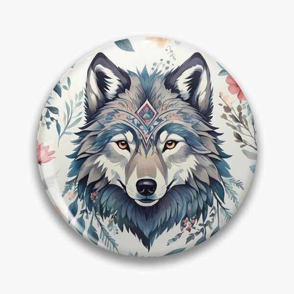 Item preview, The Great Wolf designed and sold by FloraFaunaPrint.