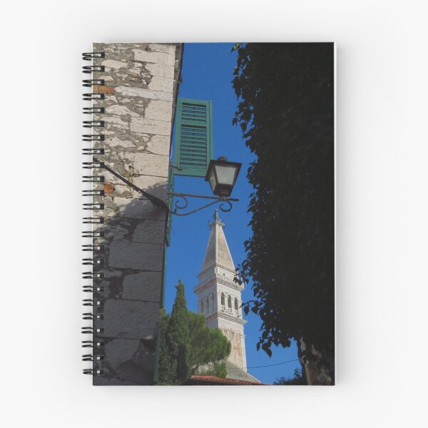 Item preview, Green Shutter, Lamp & St Euphemia Church Tower, Rovinj designed and sold by wiggyofipswich.