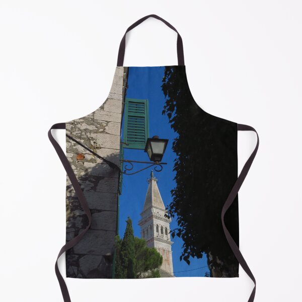 Item preview, Green Shutter, Lamp & St Euphemia Church Tower, Rovinj designed and sold by wiggyofipswich.