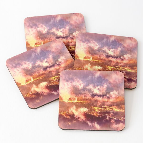 Item preview, Layered and Brushed Sky Art, Clouded World designed and sold by kristalcurt.