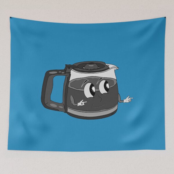 Item preview, Mr. Pot Head - Coffee - Black & White designed and sold by BubbleDesigns4U.