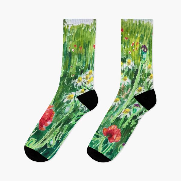Item preview, Poppies and Chamomile designed and sold by Catherine Holland.