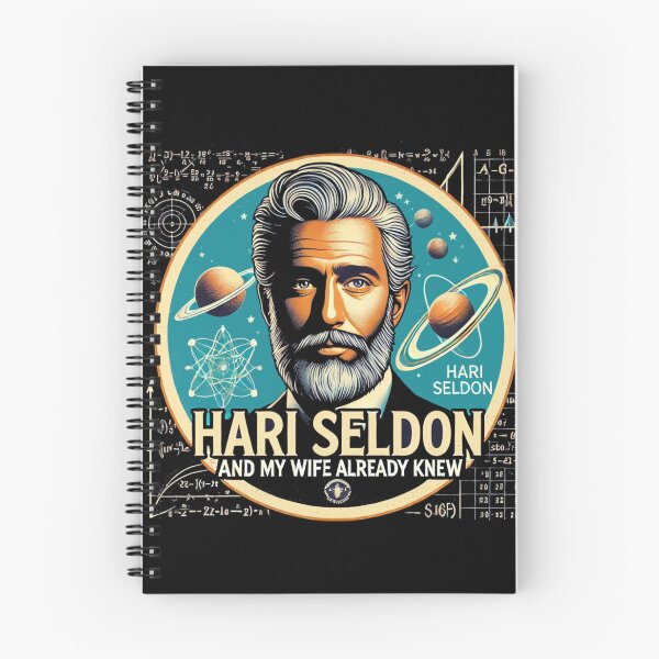 Item preview, Foundation - Hari Seldon and my wife already knew designed and sold by Random-Reality.