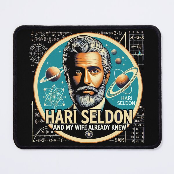 Item preview, Foundation - Hari Seldon and my wife already knew designed and sold by Random-Reality.
