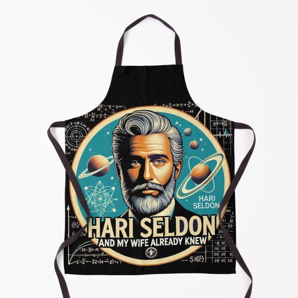 Item preview, Foundation - Hari Seldon and my wife already knew designed and sold by Random-Reality.