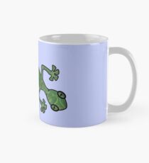 Green Gecko with pattern Mug