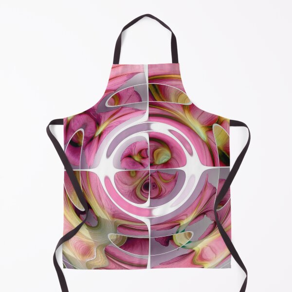 Item preview, Fantastic Fisheye Distorted Collage Tangerine and Rose designed and sold by taiche.