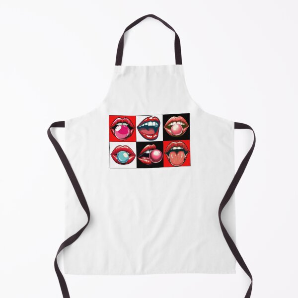 Item preview, Vintage Pop Art Sexy Lips Bubble Gum 6 designed and sold by IBTees.