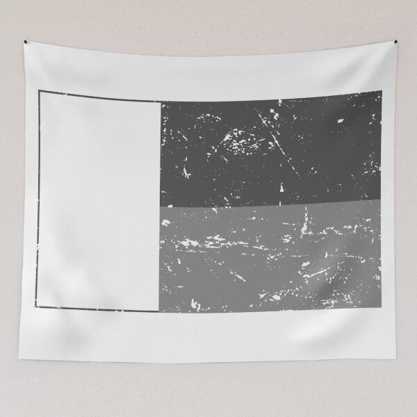 Item preview, Madagascar black and white flag vintage style designed and sold by Starstacks.