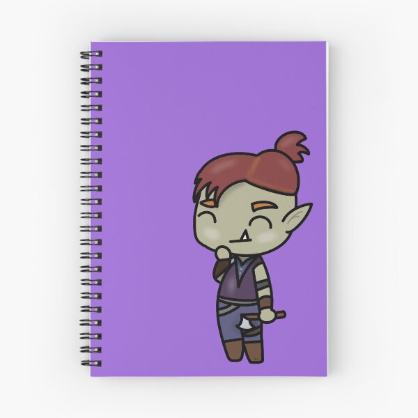 Item preview, Half-Orc Rogue Son with Axe designed and sold by Witchy-Mitchy.
