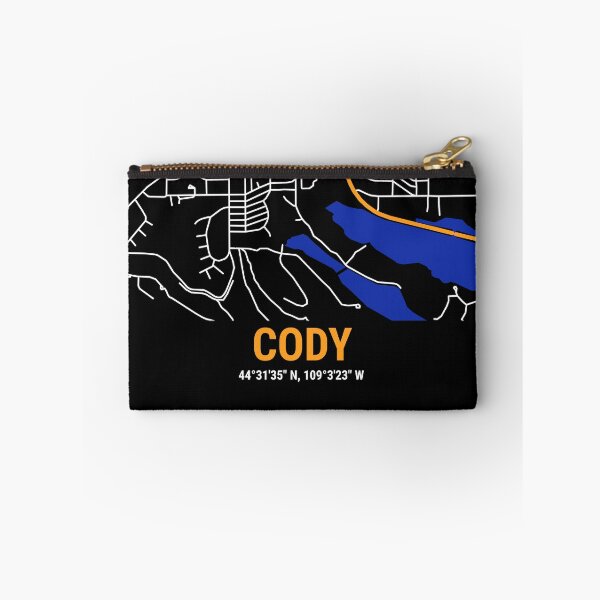 Item preview, Cody Stylized Map, Tourist Souvenir designed and sold by DimDom.