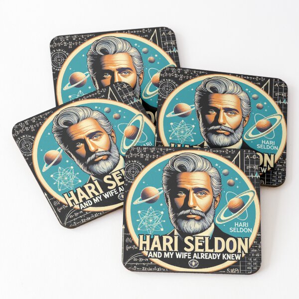 Item preview, Foundation - Hari Seldon and my wife already knew designed and sold by Random-Reality.