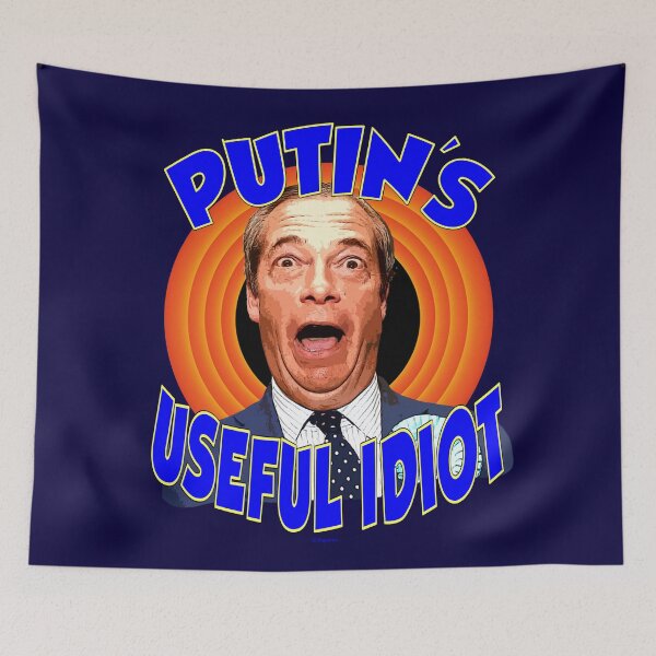 Item preview, PUTIN'S USEFUL IDIOT designed and sold by Paparaw.