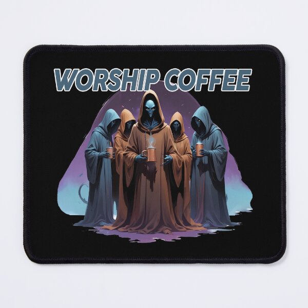 Item preview, worship coffee alien designed and sold by rhonstoppable27.