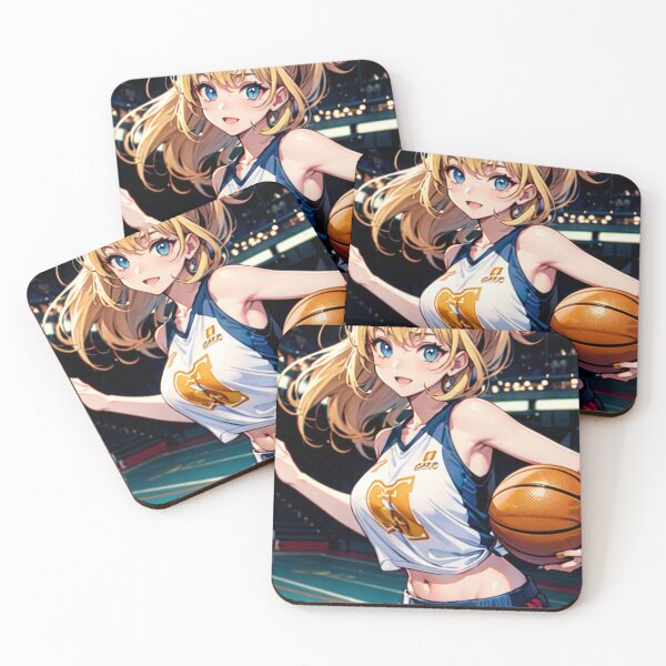 Item preview, Basketball Blonde Anime Girl designed and sold by kenvel.