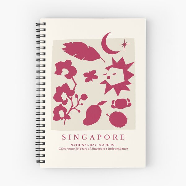 Item preview, Singapore National Day 2024 | Celebrating 59 Years of Independence designed and sold by Meredibbs.