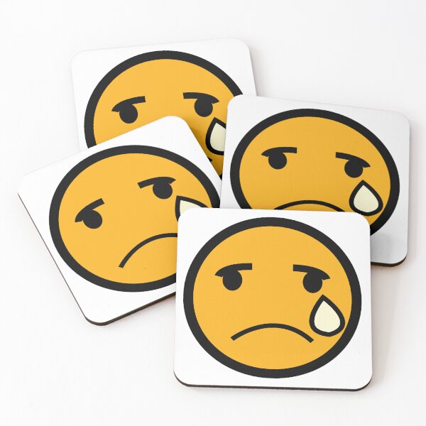 Item preview, Sad face Emoticon icon designed and sold by WwsNttb.
