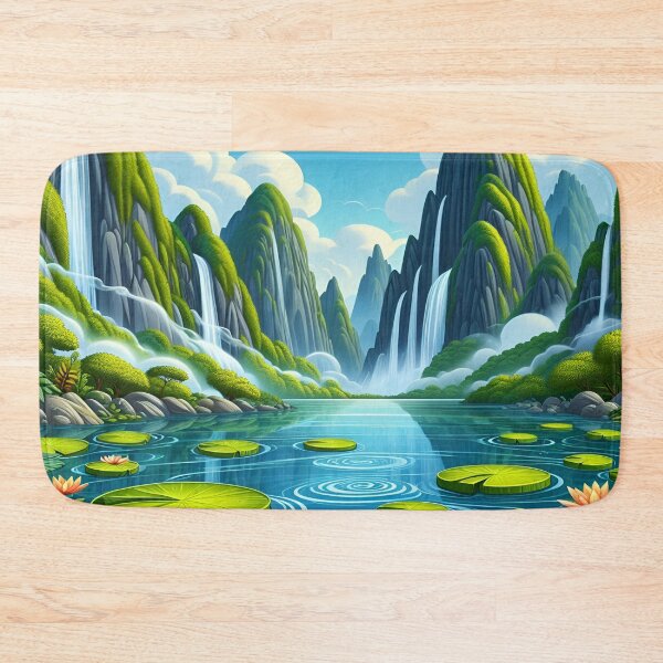Item preview, Mystic Waterfall Oasis designed and sold by Fashiospice07.
