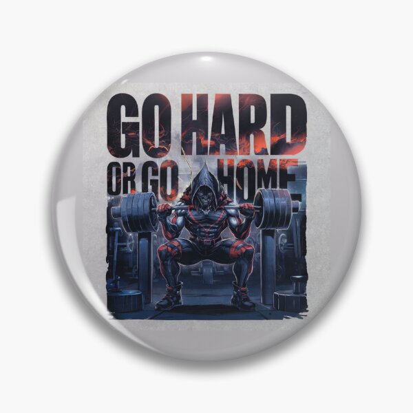 Item preview, Go hard or go home gym train sport designed and sold by Newhyperion.