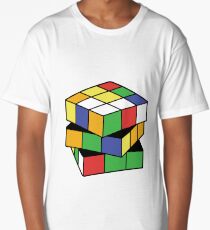 Retro Puzzle Love Long T-Shirt