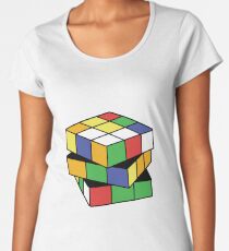 Retro Puzzle Love Women's Premium T-Shirt