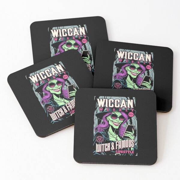 Item preview, Halloween Witch Famous Funny Wiccan Weekly Magazine Cover designed and sold by GrandeDuc.