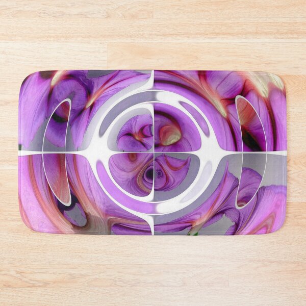 Item preview, Fantastic Fisheye Distorted Collage Red and Lilac  designed and sold by taiche.