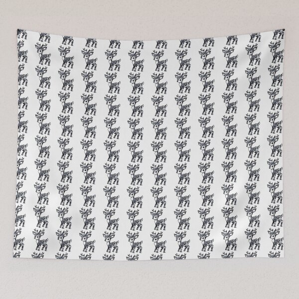 Item preview, Geometric Deer Art | Minimalistic Illustrator Chibi Design designed and sold by NipponLifestyle.