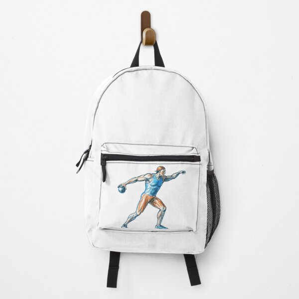Item preview, Discus Throw Olympic Spirit Sticker designed and sold by TroveVault.