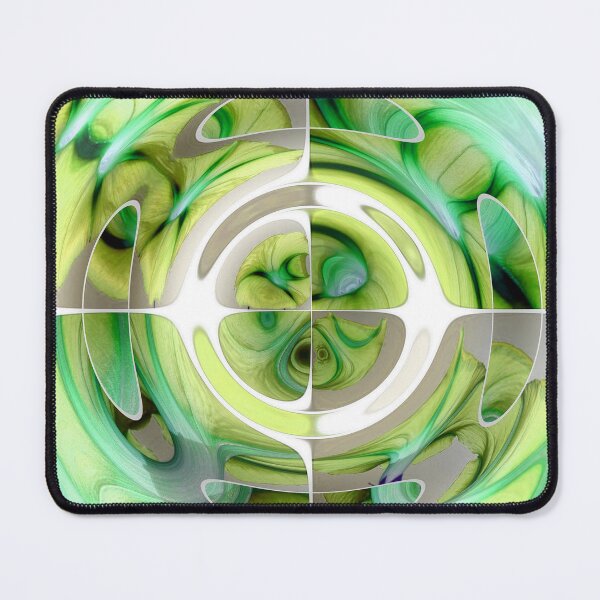 Item preview, Fantastic Fisheye Distorted Collage Lime and Green designed and sold by taiche.
