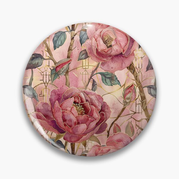 Item preview, vintage rose seamless pattern,botanical garden pattern designed and sold by garden-secret.