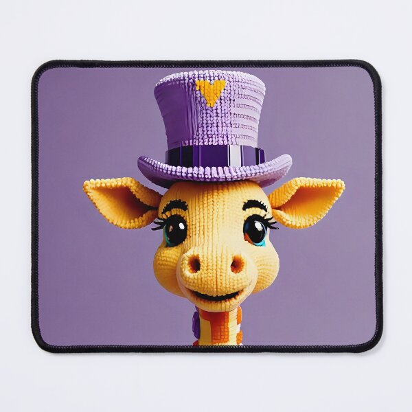 Item preview, Giraffe wearing their Top hat designed and sold by Studio Quirk.