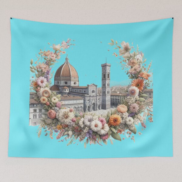 Item preview, Florence Flower Festival in 3D ,  designed and sold by PaintMeWorld.